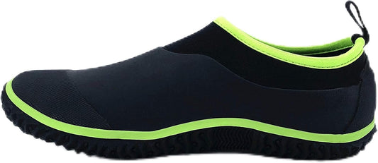 SYLPHID Men's Garden Shoes Women's Rain Shoe Waterproof Neoprene Camp Booties for Camping, Lawn Care, Gardening and Yard Work