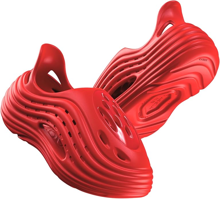 Unisex Breathable Wave Clogs - Lightweight Garden Shoes with Ventilation Holes, Non-Slip Indoor Outdoor Clogs for Men and Women