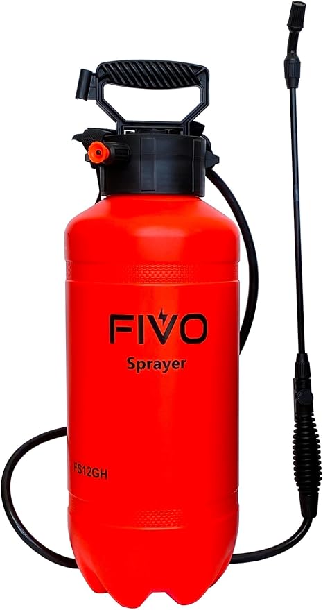 Sprayer for Yard, Garden and Agriculture Spraying Plants, Garden Watering, Weeds and Pets Control, All-Purpose Cleaning 2 Gallon (8 Liter)