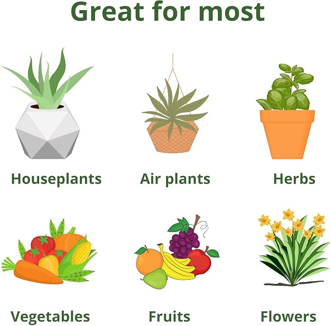 20-20-20 Plant Fertilizer by GS Plant Foods- All Purpose Water Soluble Plant Food with Kelp & Micronutrients (3 Pounds) - Suitable for All Plants, Turf, Indoor & Outdoor Plants