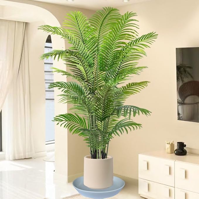 Plant Saucers 12 Inch (12.7 Inch) Plant Trays, Durable Round Glazed Ceramic Flower Plant Water Drip Tray for Pots Planter