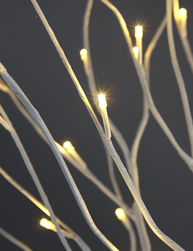 Lightshare LED Birch Tree, 8-Feet