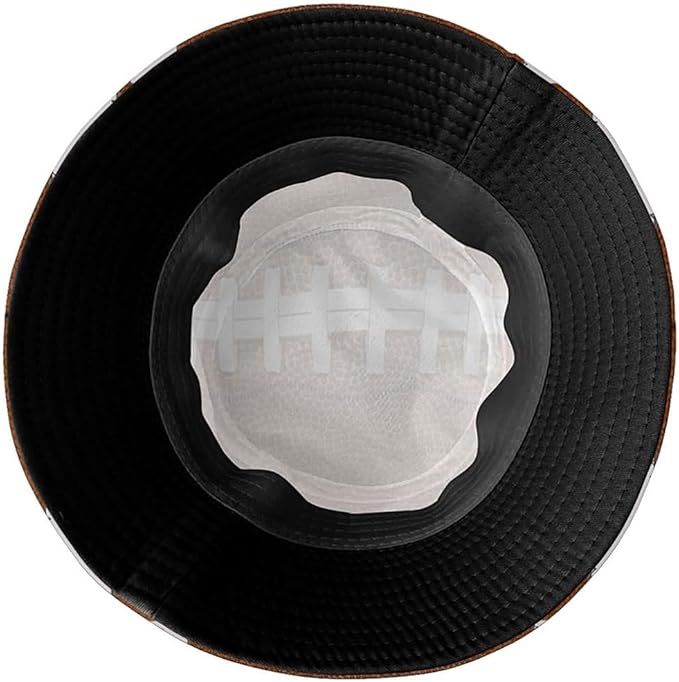 Malaxlx Bucket Hat Beach Sun Hat Fishing Hat for Women Men, Outdoor Travel Reversible Double Side Wear Fisherman Hat