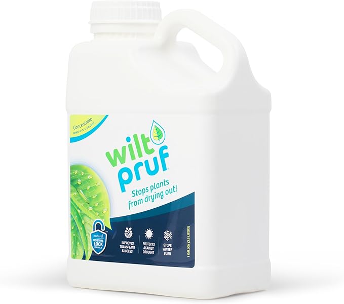 Wilt-Pruf® Concentrate | Organic Plant Protector | Professional-Grade Moisture Retention | 1 Gallon (128 oz)