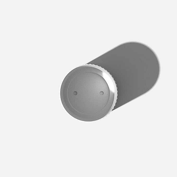 Veradek Demi Series Round Planter for Porch, Patio, Backyard | Durable Plastic-Concrete Material | Modern Décor for Tall Plants, Flowers