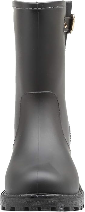 Women's Short Rain Boots Waterproof Slip On Ankle Chelsea Booties