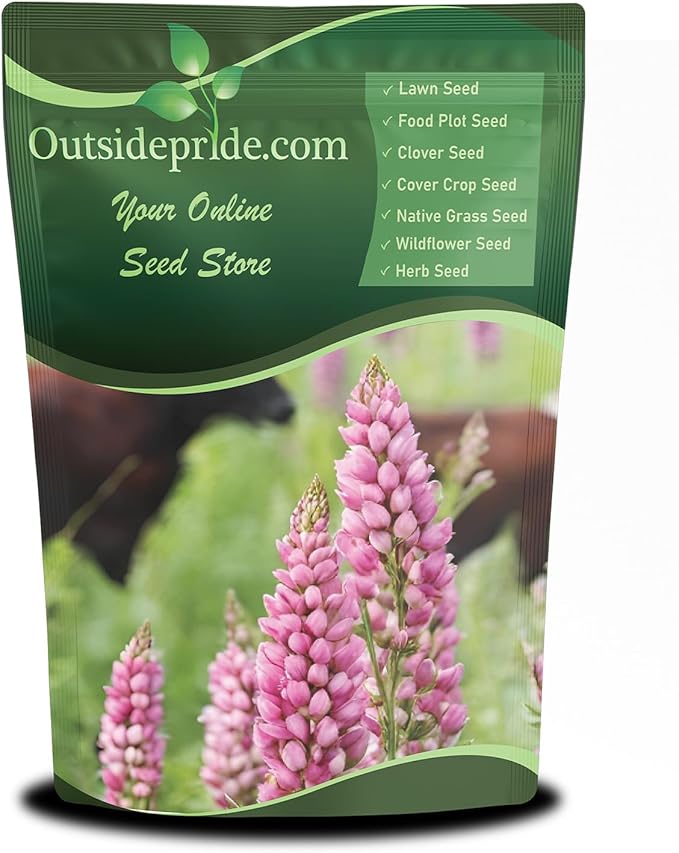Outsidepride Sainfoin Seeds - 5 lb. Perennial, Drought-Tolerant & Pollinator Friendly, Legume Seeds for Planting Prolific & Deep Rooted Flowers, Great for Hay, Pasture, and Wildlife Grazing