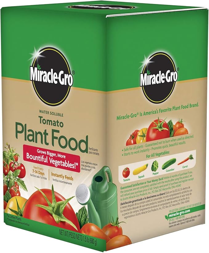 Miracle-Gro Water Soluble Tomato Plant Food