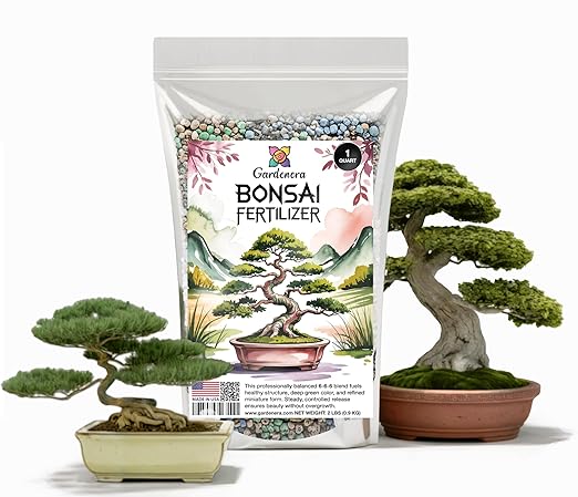 𝐁𝐄𝐒𝐓𝐒𝐄𝐋𝐋𝐄𝐑 Bonsai Fertilizer Pellets – Slow-Release Bonsai Tree Fertilizer & Food for Compact Growth, Dense Branching & Healthy Roots | Ideal for All Bonsai & Money Trees - 1 Quart