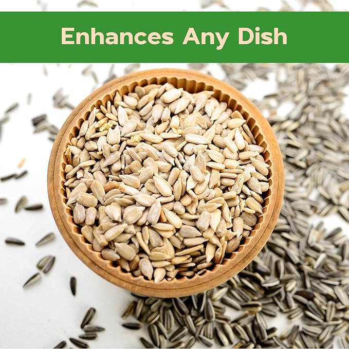 Sincerely Nuts Sunflower Seed Kernels Raw (No Shell) (2lb bag) | Delicious Antioxidant Rich Snack | Source of Protein, Fiber, Essential Vitamins & Minerals | Vegan and Gluten Free