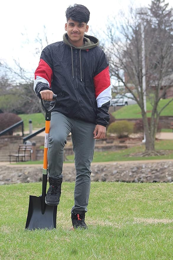 Ashman Transfer Shovel (6 Pack) – 41 Inches Long D Grip with Durable Handle – A Premium Quality Multipurpose Shovel for Heavy Duty Construction, Farming, and Outdoor works, Gardening, Landscape works.