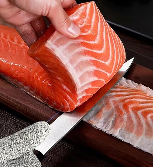 Cutting Gloves, 2 Pairs of Cut Resistant Gloves Food Grade, Cut Resistant Gloves for Kitchen, Oyster Shucking, Fish Fillet Processing, Carving Wood and Gardening(Small)