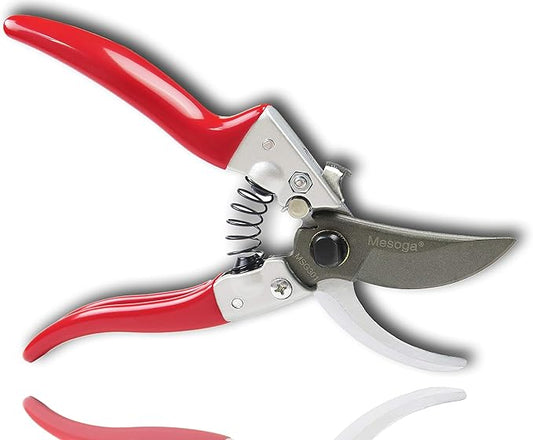 Sharp Blades Bypass Pruning Shears 8 Inch Garden Shears, Clippers, Scissors (MSG301)