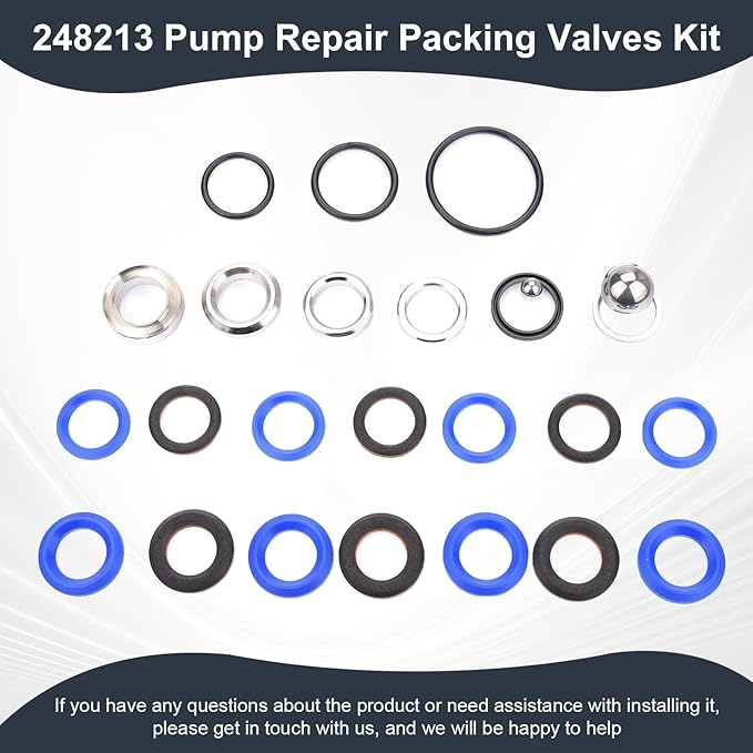248213 Pump Repair Kit for Graco1095 1595 5900 10000 Airless Paint Sprayer Aftermarket