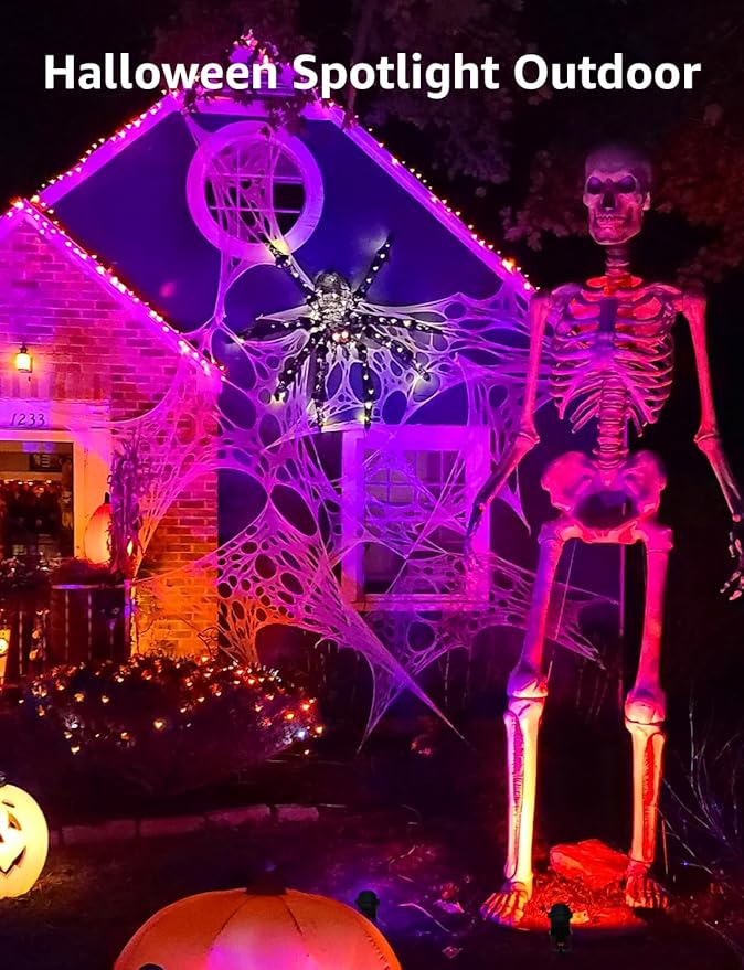 SUNVIE 12W RGB Low Voltage Color Changing Landscape Lights Remote Control Waterproof LED Landscape Lighting for Yard Garden Pathway Holiday Christmas Decorations Outdoor Indoor, 2 Pack with Connector