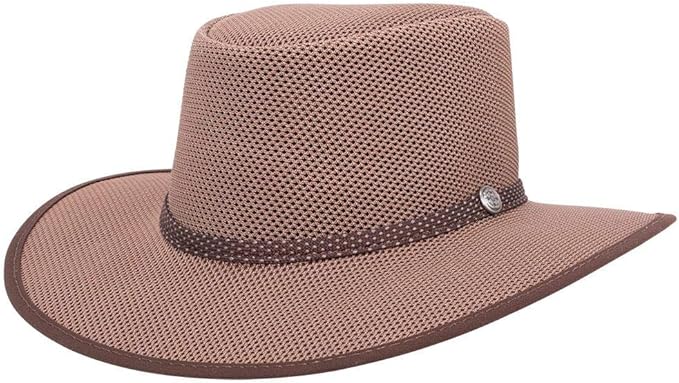 American Hat Makers Cabana Wide Brim Sun Hat | Handcrafted, Breathable, UPF 50 & Water-Resistant | Perfect for Outdoors