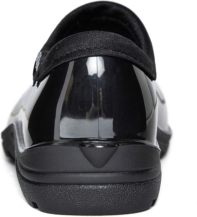 DKSUKO Waterproof Garden Shoe for Women Outdoor Slip-On Rain Boots Short Ankle Work Shoes and Garden Clogs with Comfort Insole