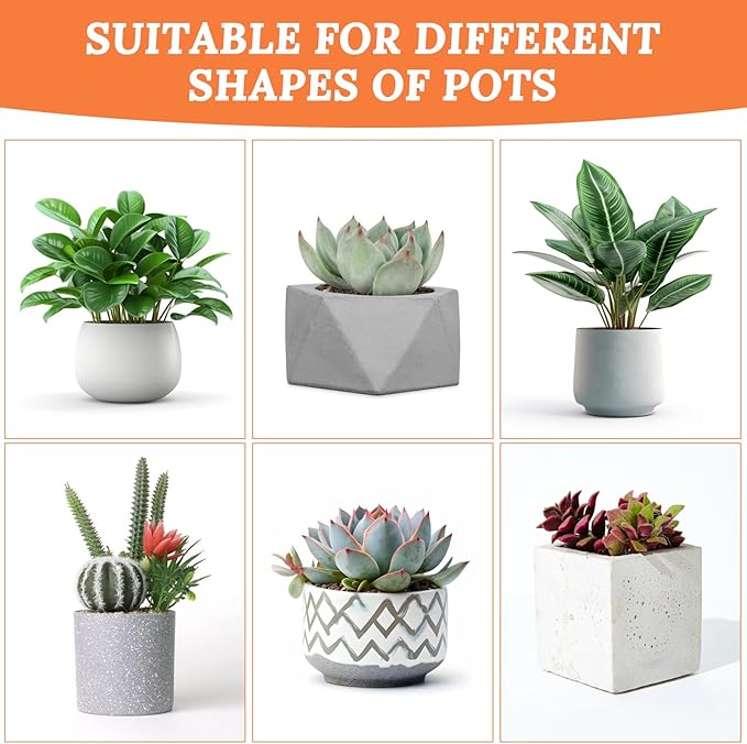 10pcs Plant Mesh,11.8x7.8 Inch Reusable Mesh for Plants,Terrarium Mesh for Drainage Soil Leakage Prevention, Indoor & Outdoor Potted Plants