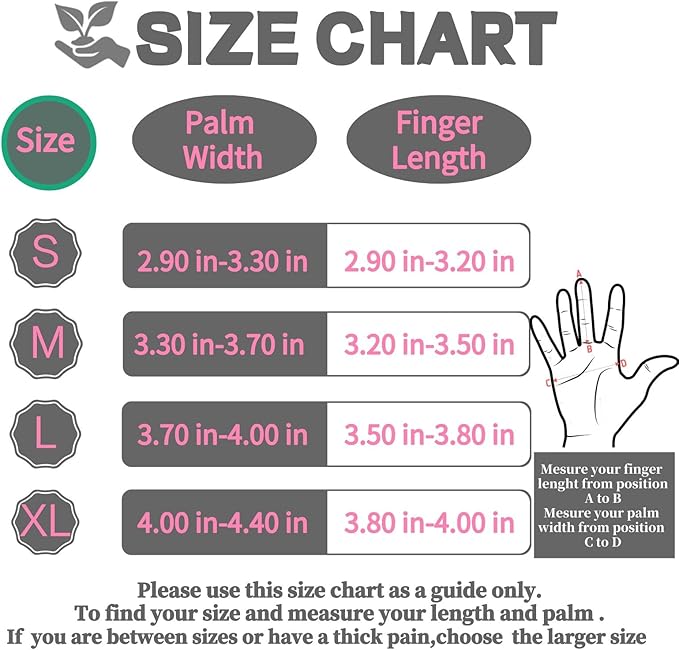 Thorn Proof&Puncture Resistant Gardening Gloves with Grip,Garden Glove for Women, Leather Yard Work Gifts