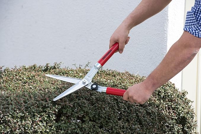 BERGER Topiary Shear 2510 with Beech Wood Handle Garden Shear with self-Sharpening Blades, Length 45 cm