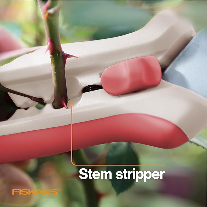 Fiskars Floral Pruning Shears, Gardener Gifts Women, Plant Cutting Scissors for Flowers, Spring Bloom