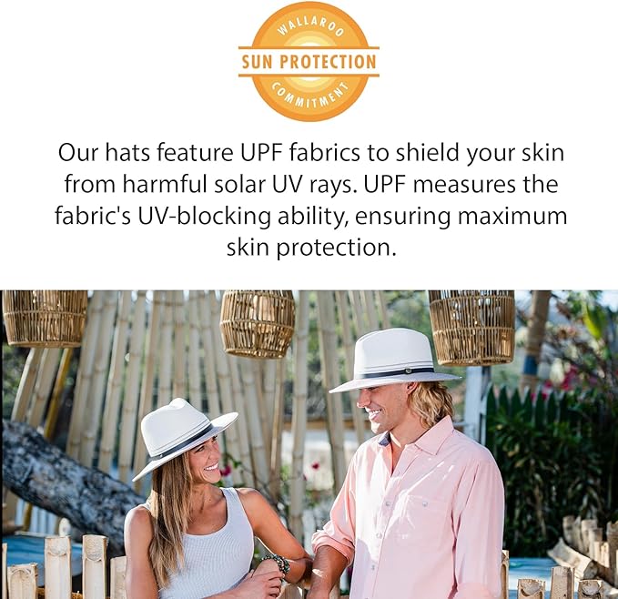 Wallaroo Petite Darby Hat (Small, Ivory/Black) – Women’s UPF 50+ Cloche Style | 2¾-Inch Brim | Packable Adjustable | Perfect for Outtings, Travel, & Daily Walks