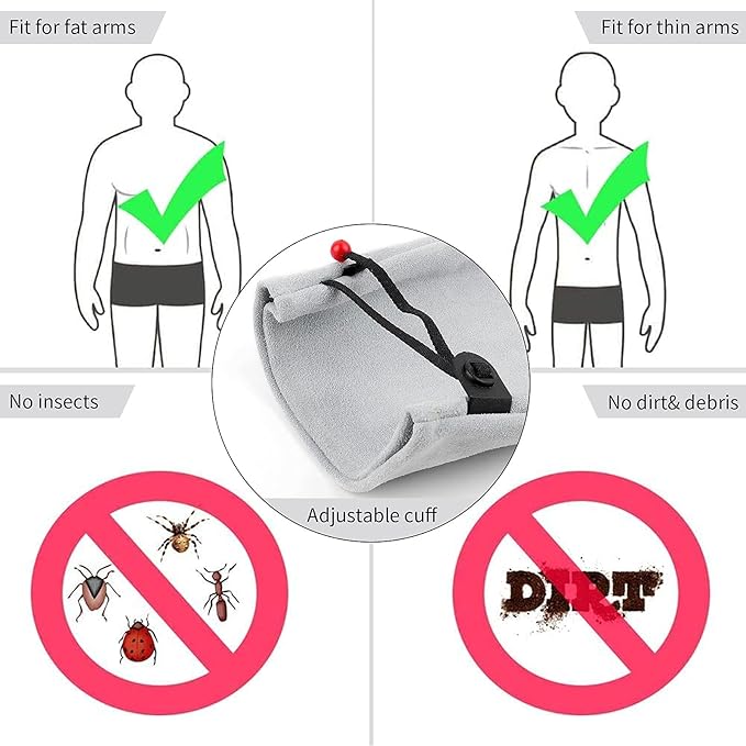 Gardening Gloves for Women/Men, Rose Pruning Thorn-Proof Gloves, with Adjustable Cuff and Durable Goatskin Leather, Comfy Breathable Long Sleeve Work Garden Gauntlet Glove for Yard Work(L)