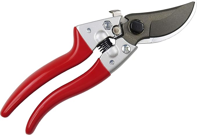 Sharp Blades Bypass Pruning Shears 8 Inch Garden Shears, Clippers, Scissors (MSG301)