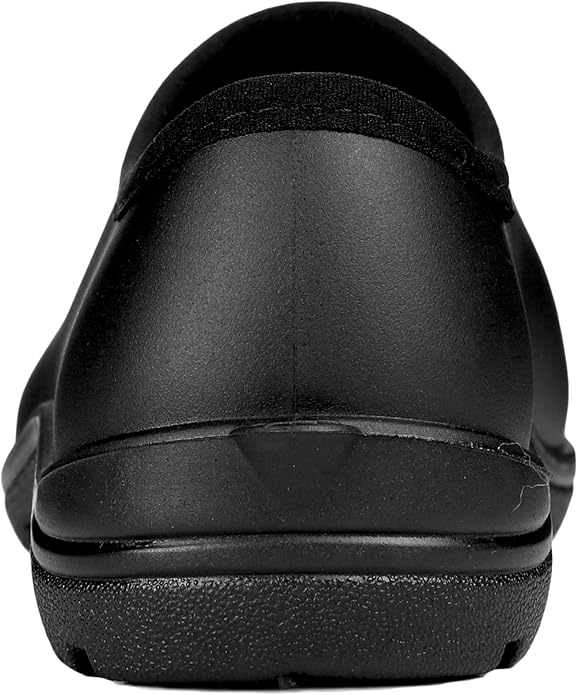 DKSUKO Waterproof Garden Shoe for Women Outdoor Slip-On Rain Boots Short Ankle Work Shoes and Garden Clogs with Comfort Insole