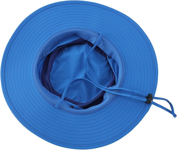 Home Prefer UPF 50+ Men's Sun Hat Wide Brim Bucket Hat UV Protection Hat for Mens Womens Beach Safari Gardening Golf Fishing