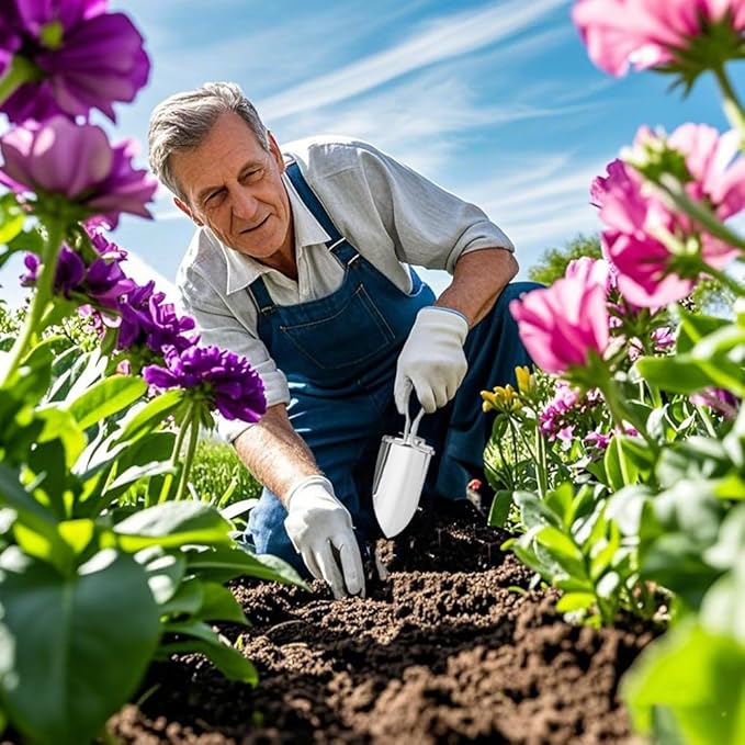 Kaxich 2Pcs Portable Folding Shovel Mini Camping Entrenching Shovels Multi-Function Spade with Storage Bag for Outdoor Backpacking Gardening Camping Hiking