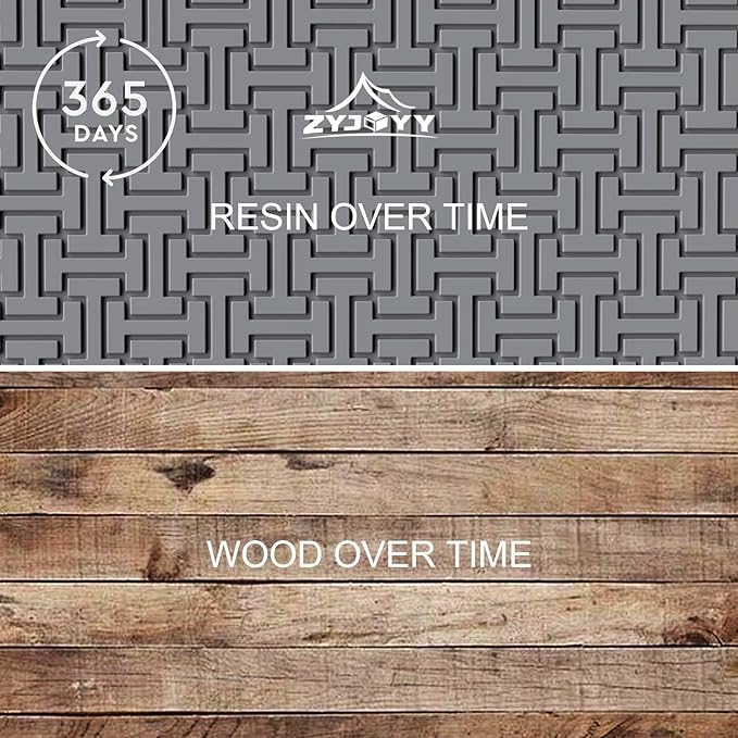 Outdoor Storage Box, 90 Gallon Deck Box, Waterproof Resin Storage Box for Patio Cushions, Gardening Tools, Lockable, UV Resistant, Grey