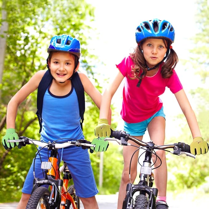 Evridwear Kids Gardening Gloves for Boys Girls Outdoor Yard Work,Planting (3-12 years)