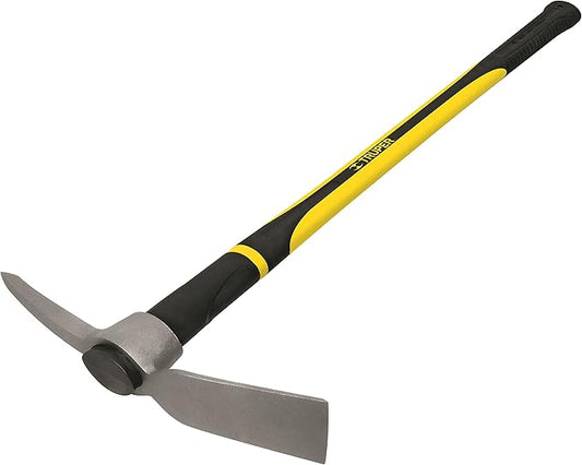 Truper Pick Mattock with Fiberglass Handle 2-1/2-Pound Pick Mattock - Garden Pick - Great for Projects - Truper 32655-36-Inch