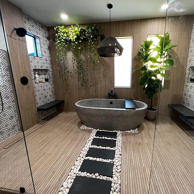 20 lbs White Pebbles for Indoor Plants, 0.8-1.2 inch Small River Rocks for Plants. Decorative White Stones for Planters Vase Fish Tank and Outdoor Garden Landscaping Rocks