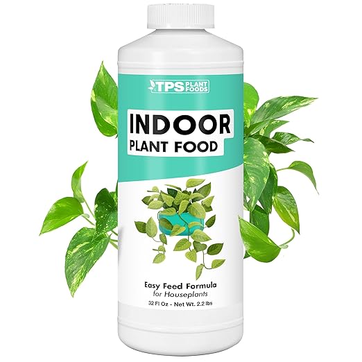 TPS NUTRIENTS Indoor Plant Food for Houseplants, Liquid Fertilizer, 32 oz (1 Quart)