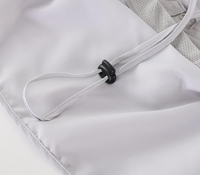 Home Prefer UPF50 Mens Sun Hat with Neck Flap Quick Dry UV Protection Cap Womens Wide Brim Fishing Hat Neck Flap Beach Garden