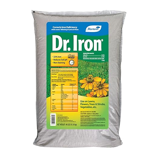 Monterey Dr. Iron - Corrects Iron Deficiency - 40 Pound Bag