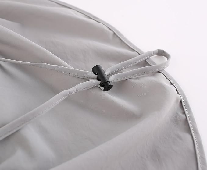 Home Prefer Outdoor UPF50+ Mesh Sun Hat Wide Brim Fishing Hat with Neck Flap Sun Hat for Men Women