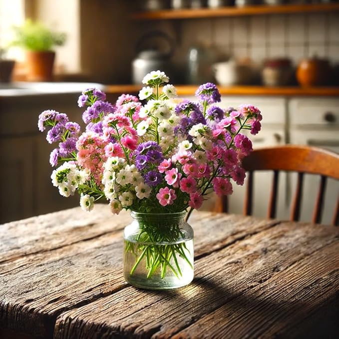 Seeds Sweet Alyssum Seed Mix 800+ Seeds for Planting Carpet Flower Annual Plant Non-GMO Lobularia Maritima