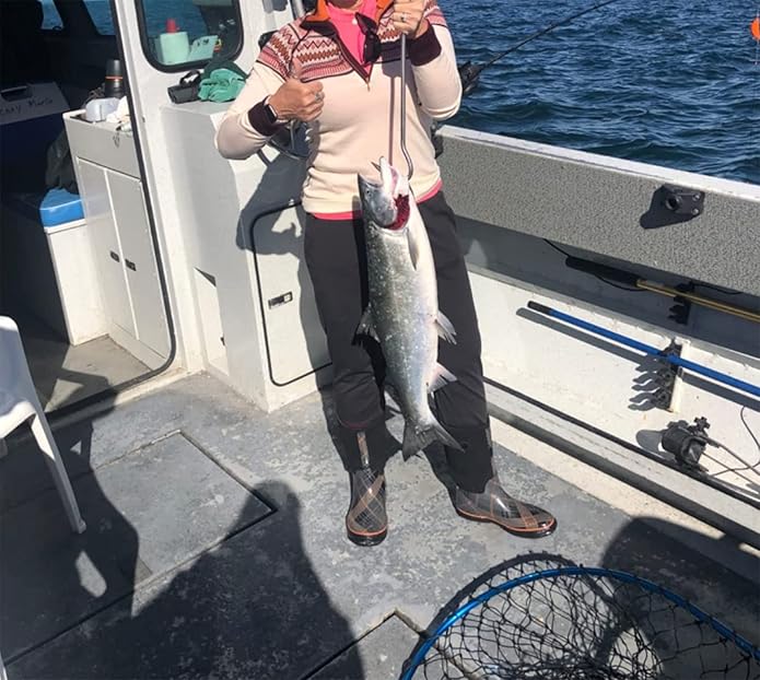 WTW Mid Calf Rain Boots for Women - Waterproof Insulated Neoprene Mud Boots Outdoor Hunting Garden Boots