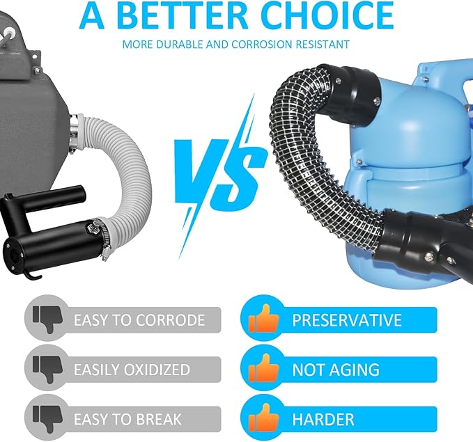 6L(1.59 Gallon) Electric ULV Cold Fogger Machine,Electric Atomizer Sprayer,Electric Fogger Portable,Adjustable Flow Rate, Large Area Spraying for Home Indoor Outdoor