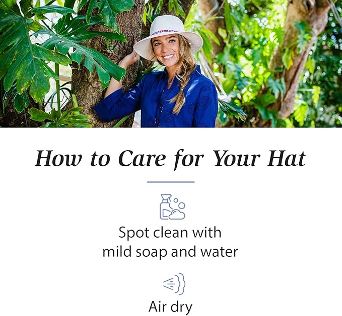 Wallaroo Sedona Fedora – Petite Small or Medium | UPF 50+ Sun Protection | Wide Brim, Adjustable & Packable