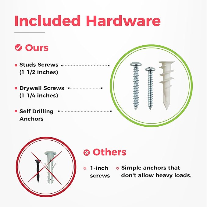 Garage Wall Organizer | 48" Heavy-Duty Tool Storage Rack | Adjustable Double-Layer Hooks | 300 lbs Capacity | Carbon Steel Wall Mount Holder for Shovels, Rakes, Ladders & Power Tools