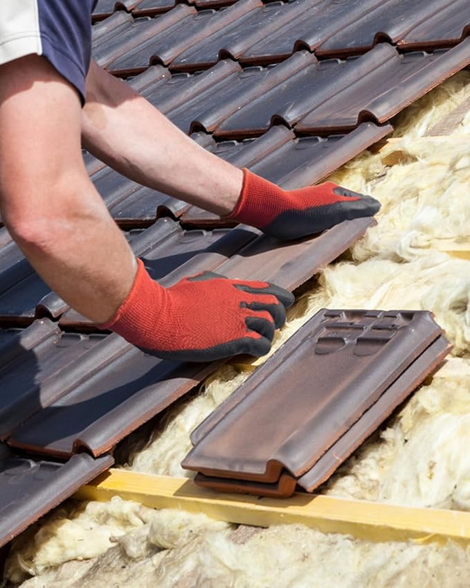 Ultra-Thin PU Coated Work Gloves 12 Pairs Breathable High Dexterity Gardening Warehouse Assembly Precision Tasks