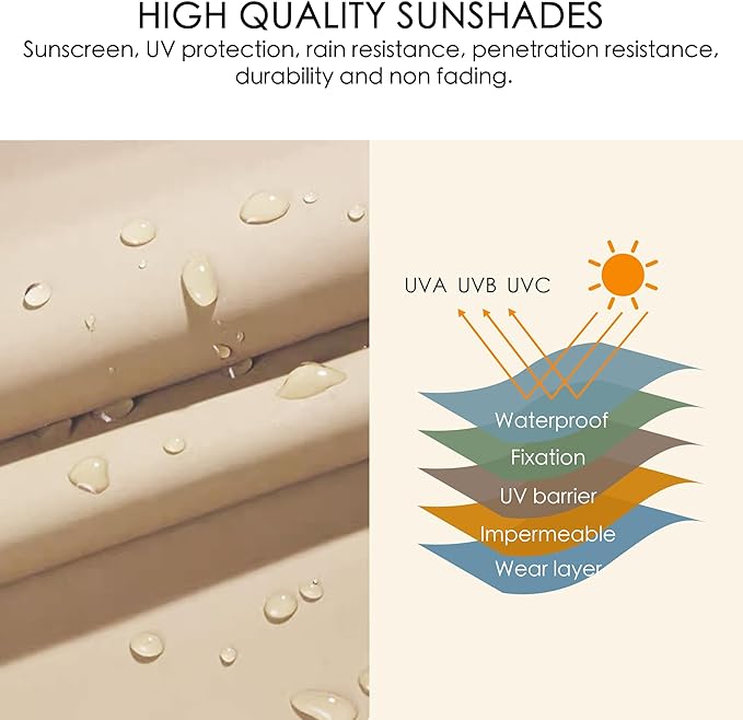 Kozyard Morgan Outdoor Retractable Pergola with Sun Shade Canopy Patio Aluminum Pergola Shelter for Backyard Deck Garden Modern Metal Grill Gazebo (10' x 10', Beige)