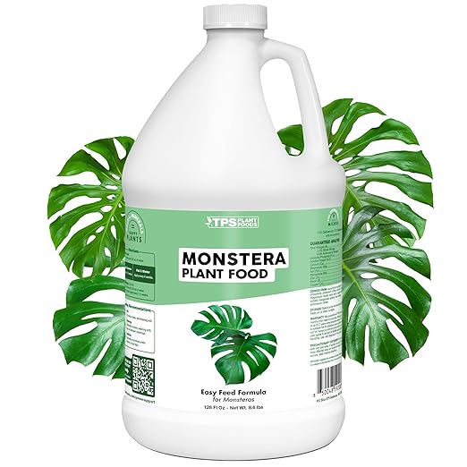 Plant Food for Monsteras and Philodendrons, Tropical Houseplant Liquid Fertilizer, 1 Gallon (128 oz)