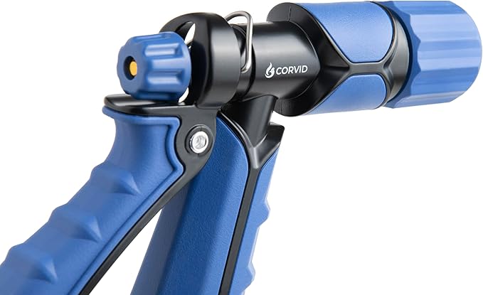 Rear Trigger Adjustable Spray Hose Nozzle – Durable Plastic Construction with Adjustable Stream Control – Ideal for Car Washing, Lawn & Garden, and Outdoor Cleaning Tasks (2)