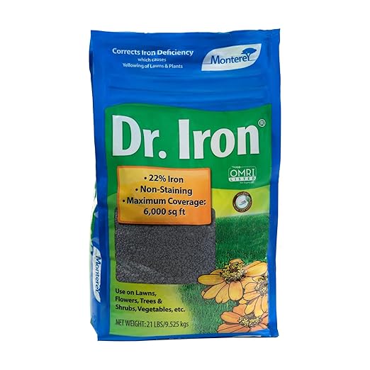 Monterey NLG7122 Dr Soil Acidifier Granules Iron and Elemental Sulfur Acidic Fertilizer, 21-Pound, 21 lb