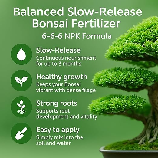 𝐁𝐄𝐒𝐓𝐒𝐄𝐋𝐋𝐄𝐑 Bonsai Fertilizer Pellets – Slow-Release Bonsai Tree Fertilizer & Food for Compact Growth, Dense Branching & Healthy Roots | Ideal for All Bonsai & Money Trees - 1 Quart